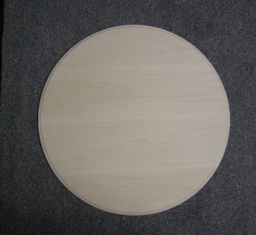 Circular Basswood Plaque 13" Diameter